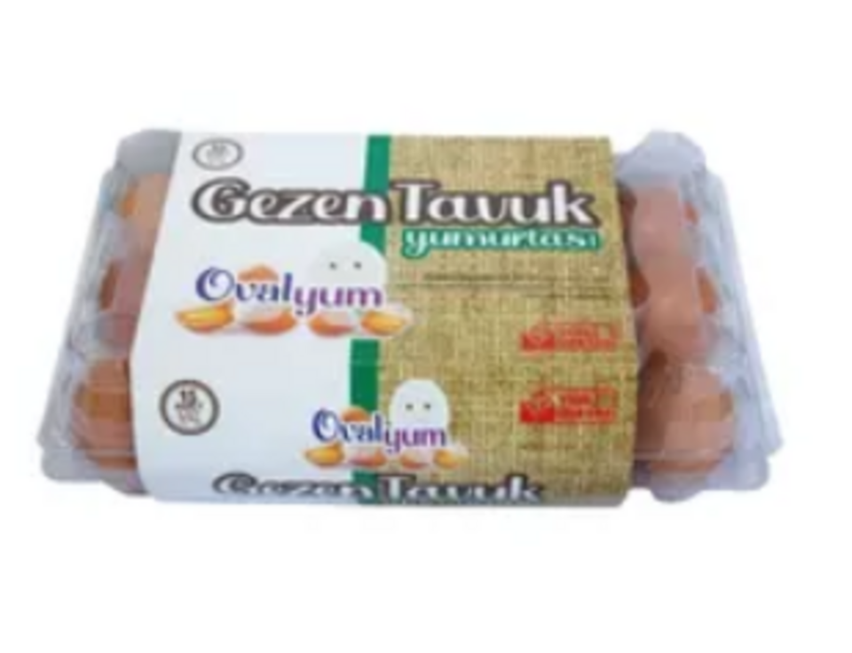OVALYUM YUMURTA ORGANİK 15'LI